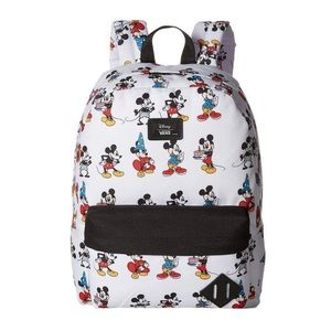 NWT Vans x Disney Mickey Mouse Old Skool II Backpack, Mickey Through The Ages